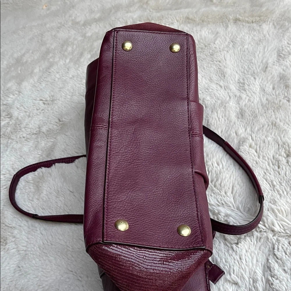 Coach Taylor Leather Tote bag in burgundy